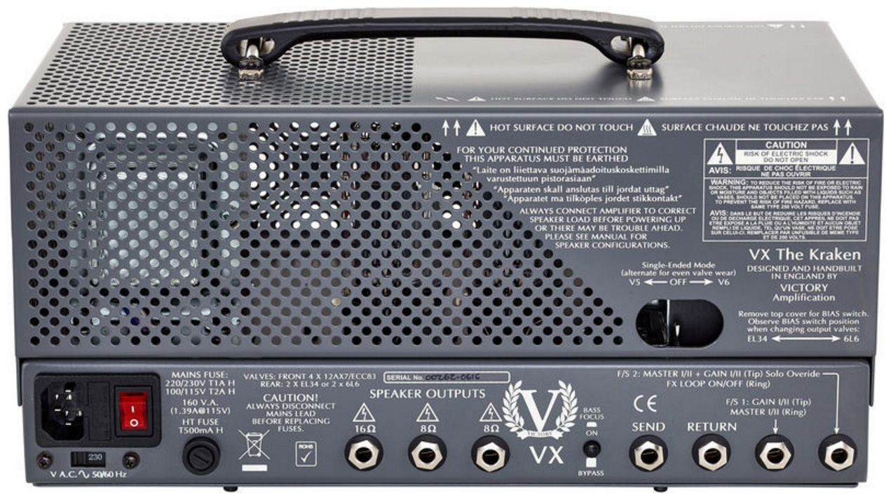 Victory Amplification Vx The Kraken Head - Gitaarversterker top - Variation 1