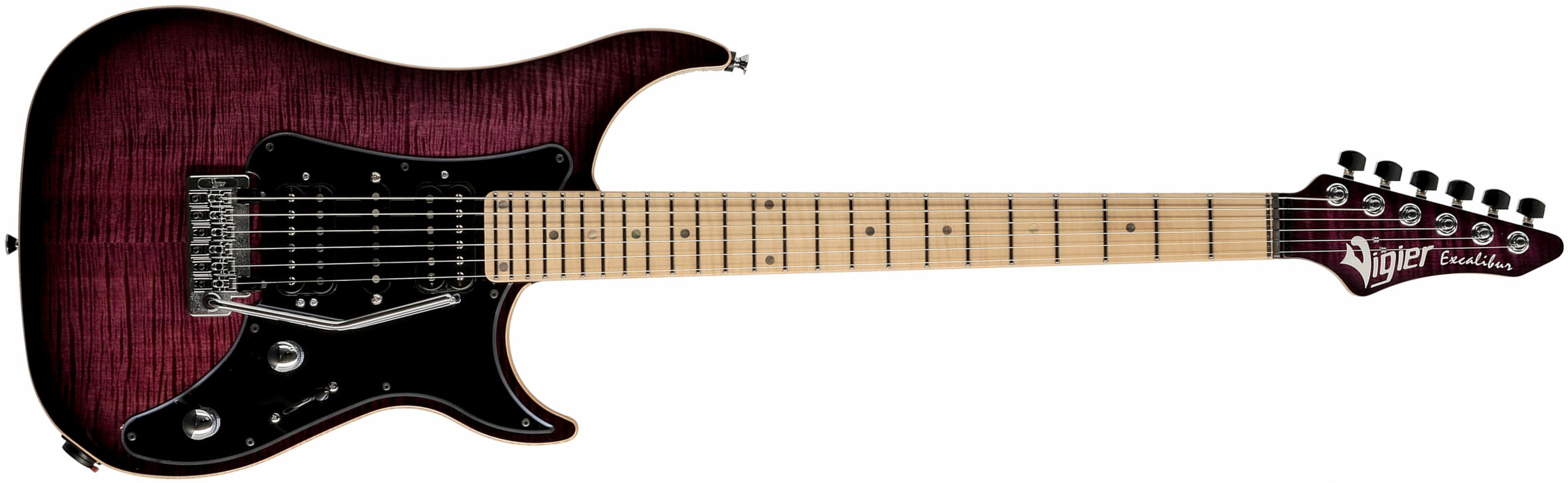 Vigier Excalibur Special Hsh Trem Mn - Mysterious Purple - Guitarra eléctrica de doble corte. - Main picture