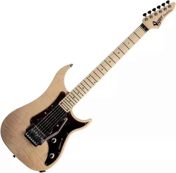 Solid body elektrische gitaar Vigier                         Excalibur Custom HSH (MN) - Natural maple