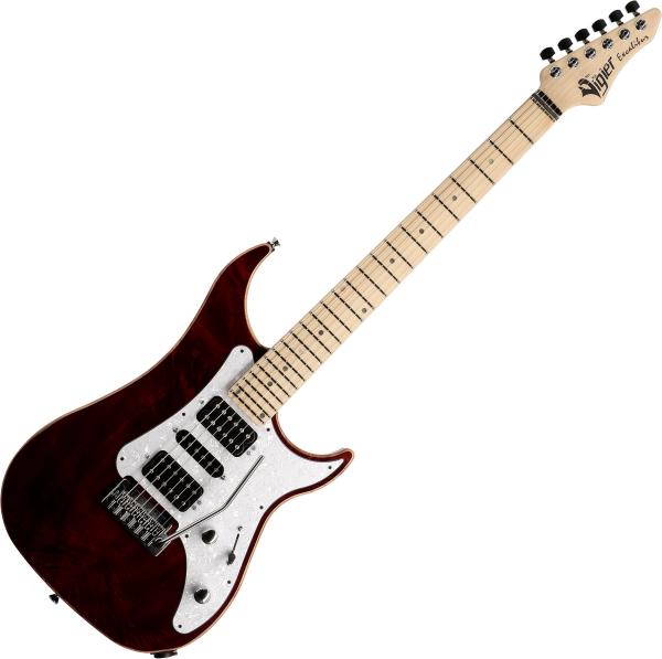 Solid body elektrische gitaar Vigier                         Excalibur Special (HSH, TREM, MN) - ruby