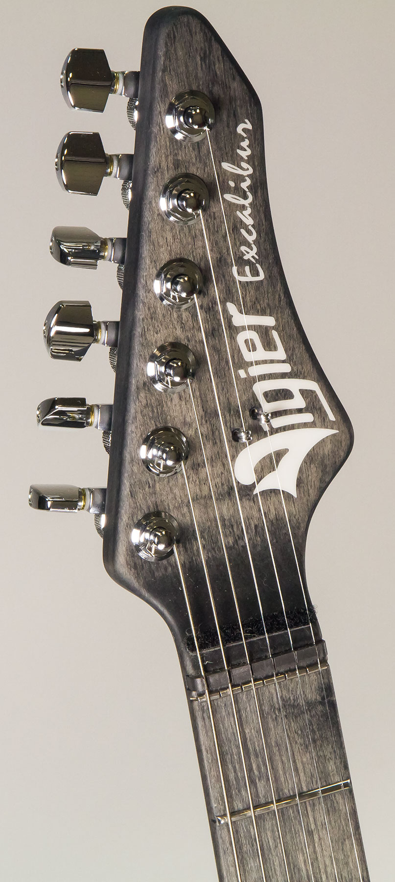 Vigier Excalibur Ultra Blues Hss Trem Mn - Velour Noir - Elektrische gitaar in Str-vorm - Variation 4