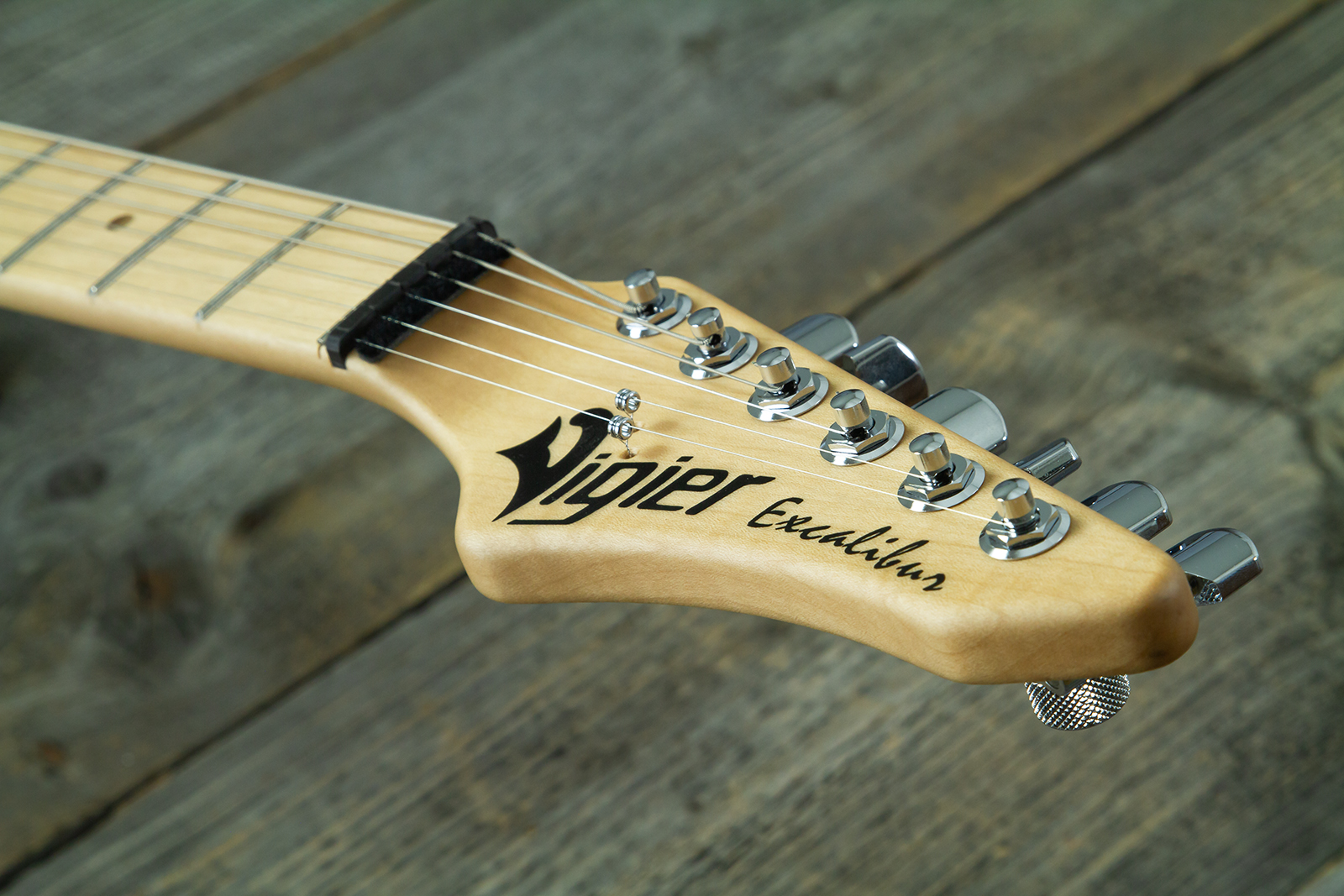 Vigier Excalibur Ultra Hsh Trem Mn - Double Ruby Fade Matte - Elektrische gitaar in Strat vorm - Variation 5