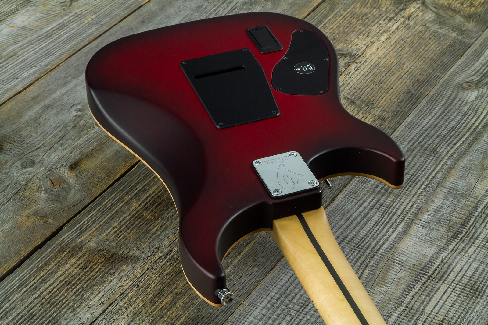 Vigier Excalibur Ultra Hsh Trem Mn - Double Ruby Fade Matte - Elektrische gitaar in Strat vorm - Variation 7