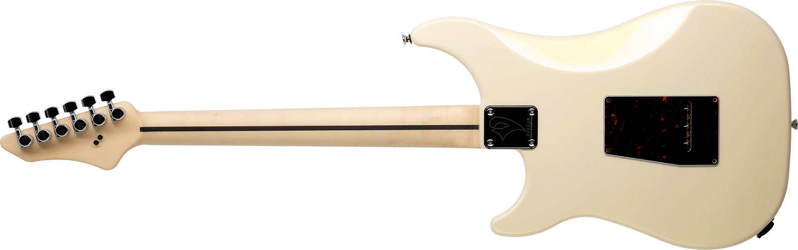 Vigier Expert Classic Rock 3s Trem Rw - Retro White - Elektrische gitaar in Str-vorm - Variation 1