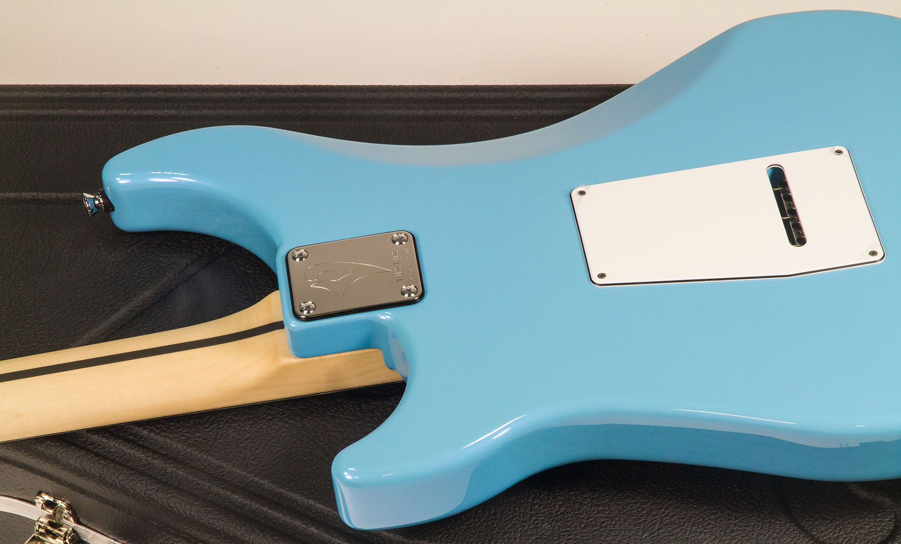 Vigier Expert Classic Rock Sss Trem Mn - Normandie Blue - Elektrische gitaar in Str-vorm - Variation 3