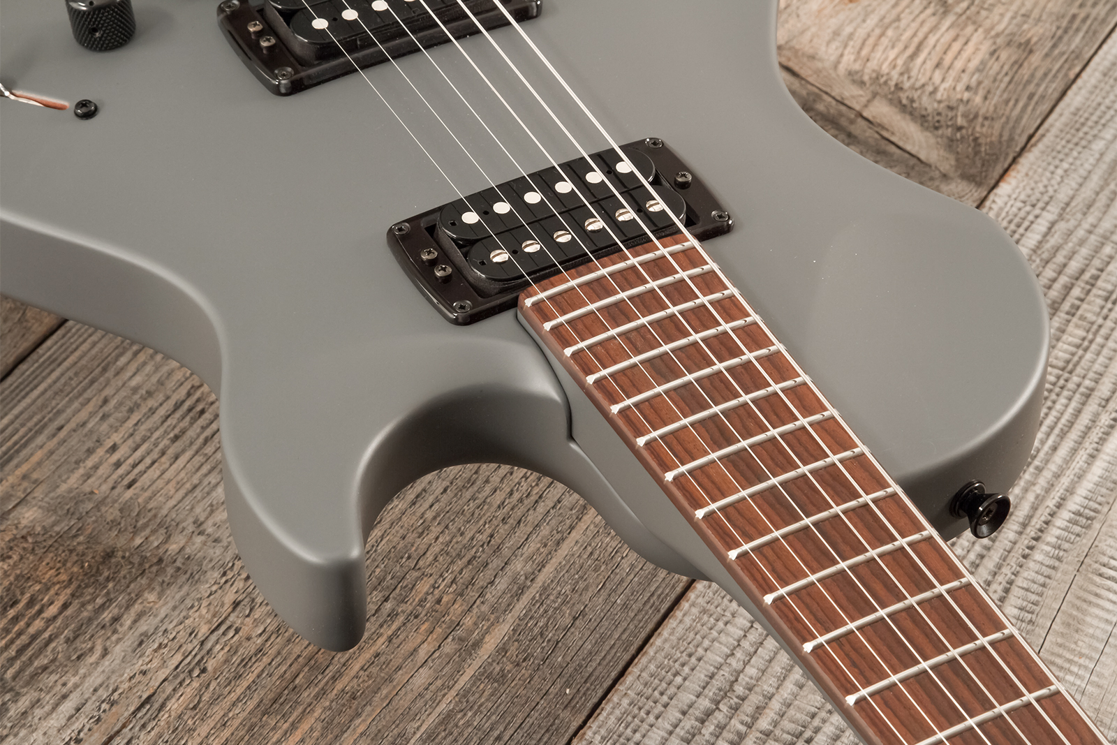Vigier G.v. Rock 2h Ht Rw - Grey Matter - Single cut gitaar - Variation 4