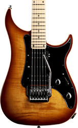 Elektrische gitaar in str-vorm Vigier                         Excalibur Custom HSH (MN) - Amber