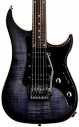 Elektrische gitaar in str-vorm Vigier                         Excalibur Custom HSH (RW) - Deep deep blue