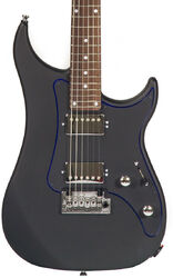 Elektrische gitaar in str-vorm Vigier                         Excalibur Indus (HH, Trem, RW) - Textured black