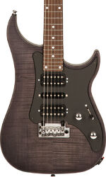 Metalen elektrische gitaar Vigier                         Excalibur Speciaal HSH (RW) - Velour noir