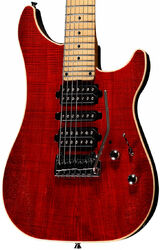 7-snarige elektrische gitaar Vigier                         Excalibur Special 7 (HSH, Trem, MN) - Ruby
