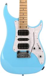 Metalen elektrische gitaar Vigier                         Excalibur Supra (MN) - Marie-antoinette blue