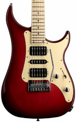 Elektrische gitaar in str-vorm Vigier                         Excalibur SupraA (MN) - Clear red