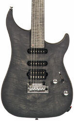 Elektrische gitaar in str-vorm Vigier                         Excalibur Ultra Blues (HSS, Trem, RW) - Velour noir