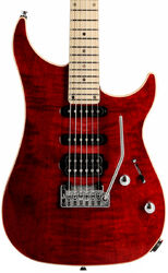 Elektrische gitaar in str-vorm Vigier                         Excalibur Ultra Blues (HSS, Trem, MN) - Ruby