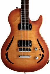 Semi hollow elektriche gitaar Vigier                         G.V. Hollow - Amber