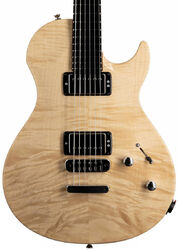 Enkel gesneden elektrische gitaar Vigier G.V. Wood - Natural