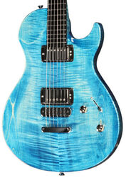 Enkel gesneden elektrische gitaar Vigier                         G.V. Wood - Stonewash blue