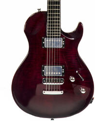 Enkel gesneden elektrische gitaar Vigier                         G.V. Wood - Burgundy fade