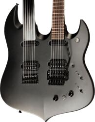 Dubbelhals gitaar Vigier                         Ron Thal Double B Foot - Black matte