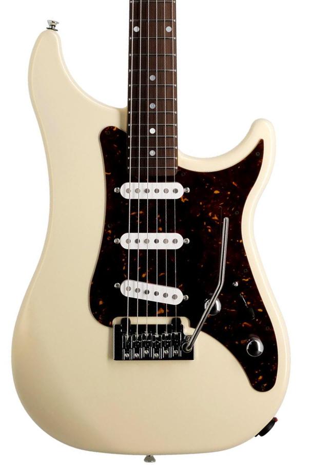 Elektrische gitaar in str-vorm Vigier Expert Classic Rock (Trem, RW) - Retro white