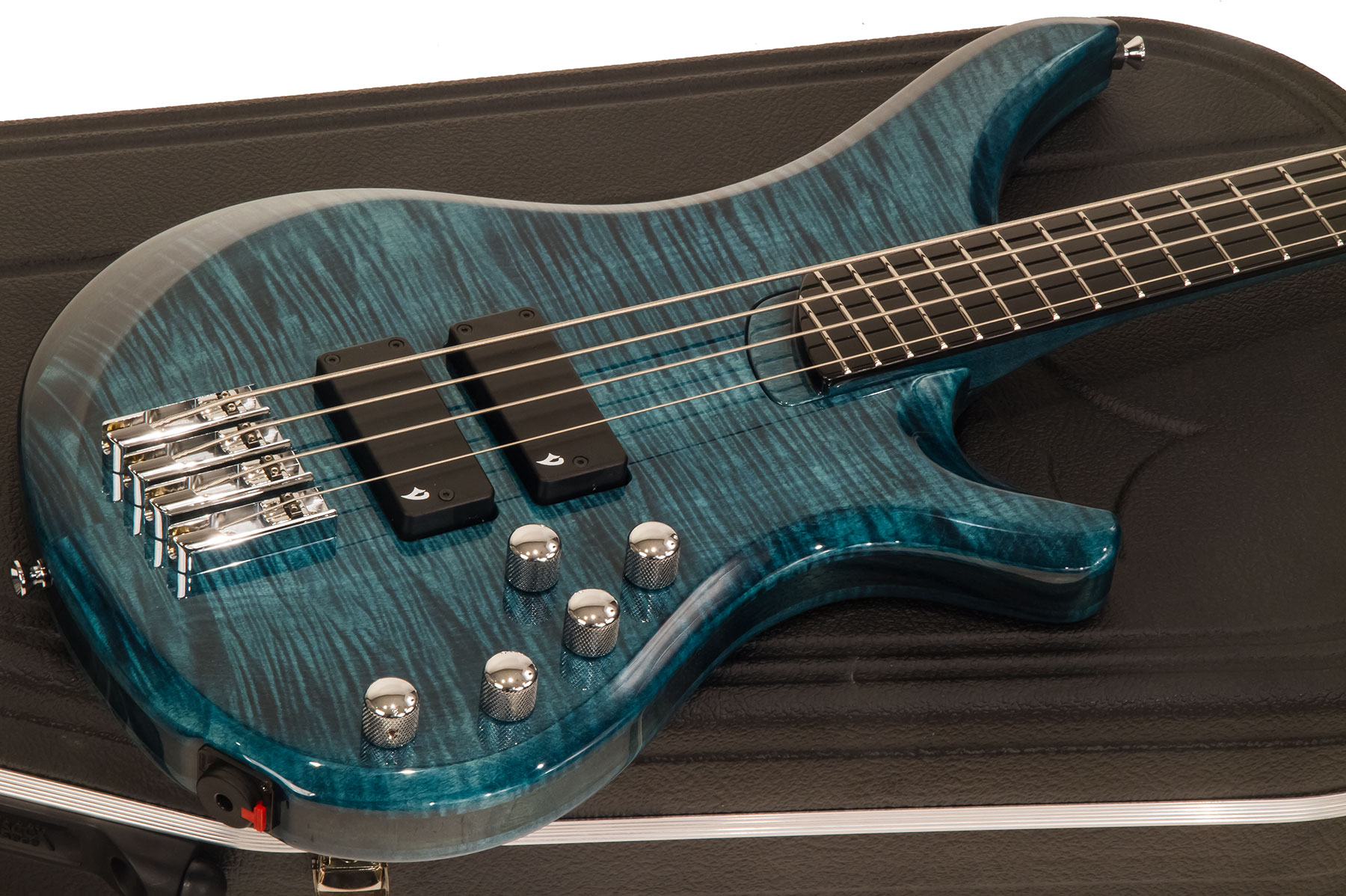 Vigier Passion Iv Active Phe - Deep Blue - Solid body elektrische bas - Variation 1