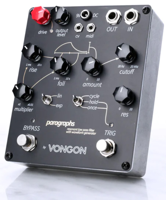 Vongon Paragraphs Resonant Lowpass Filter - Wah/filter effectpedaal - Variation 1