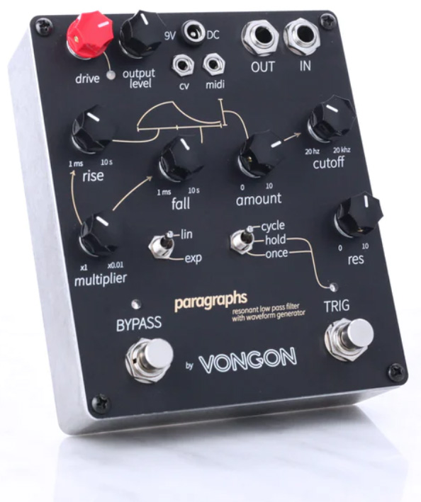 Vongon Paragraphs Resonant Lowpass Filter - Wah/filter effectpedaal - Variation 2