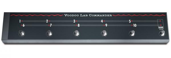 Voetschakelaar & anderen Voodoo lab Commander Effects & Amp Switching System