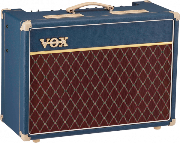 Combo voor elektrische gitaar Vox AC15C1 Limited Edition Rich Blue