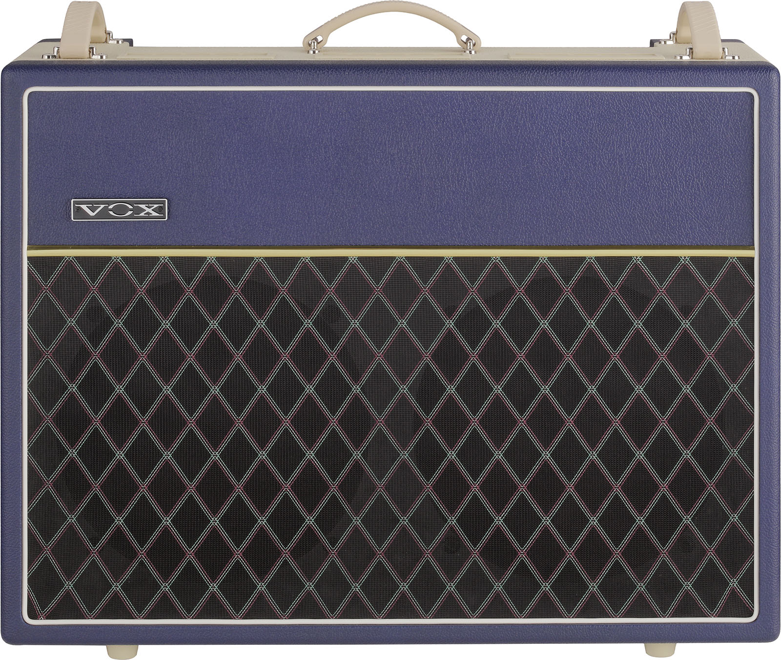 Vox Ac30c2 Ttbc All Tube Ltd 1x12 30w Two-tone Blue & Cream - Combo voor elektrische gitaar - Variation 1