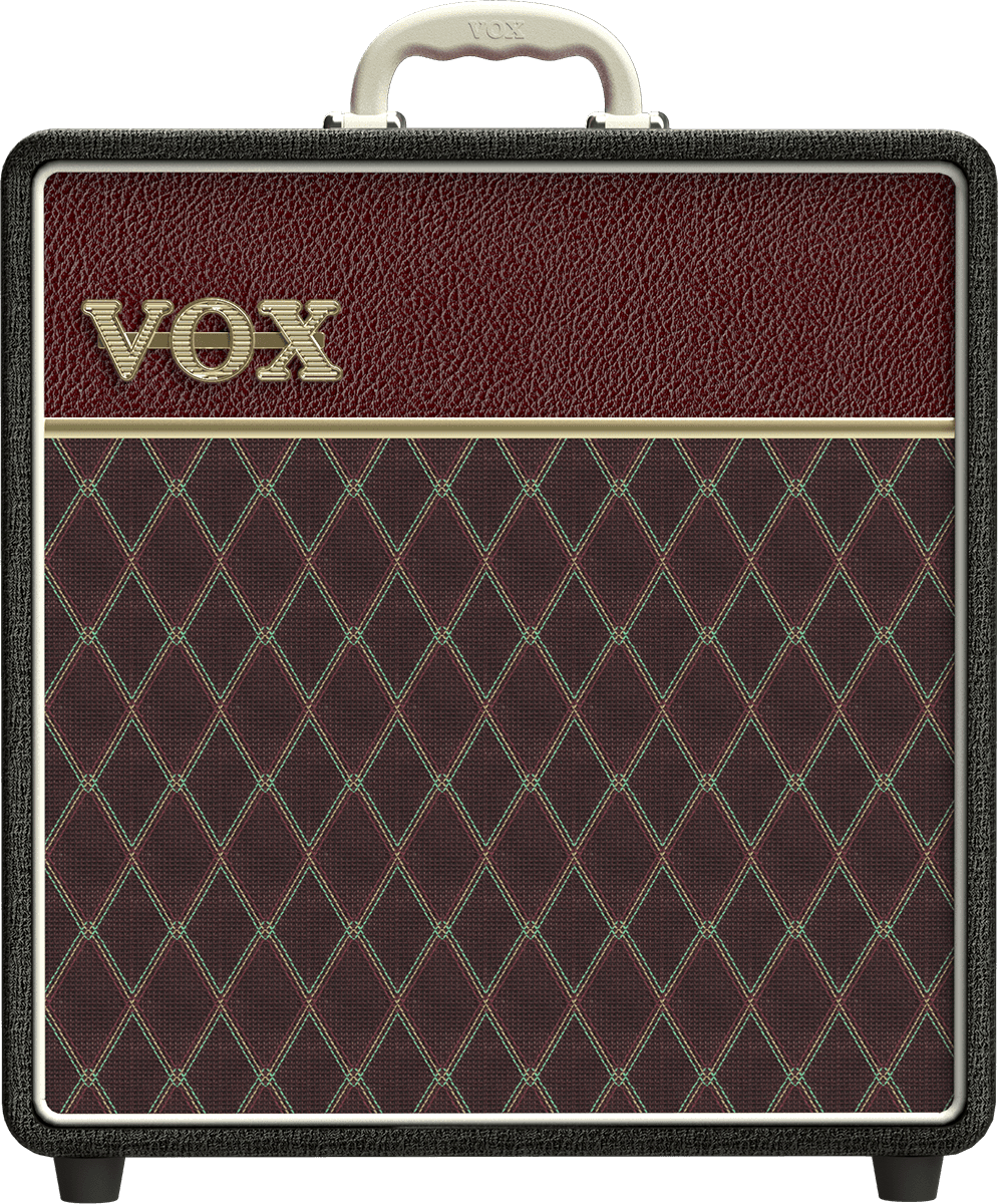 Vox Ac4c1-12 Ttbm Ltd Custom 1x12 4w Two-tone Black & Maroon - Combo voor elektrische gitaar - Variation 1