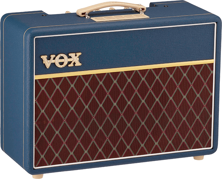 Vox Ac10c1 Limited Edition Rich Blue 1x10 10w - Combo voor elektrische gitaar - Main picture