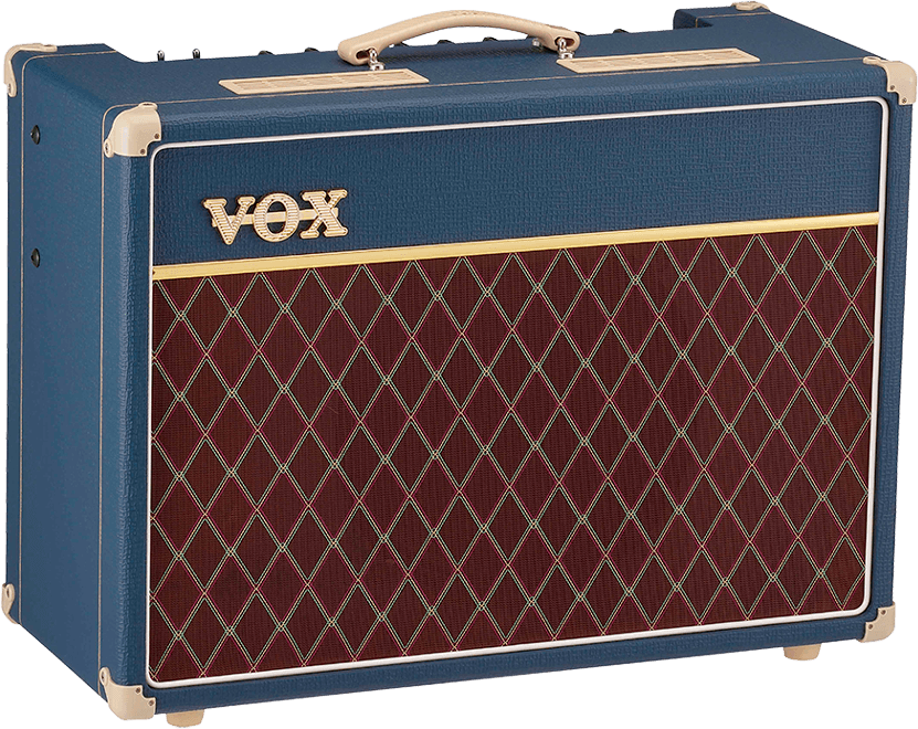 Vox Ac15c1 Limited Edition Rich Blue 1x12 15w - Combo voor elektrische gitaar - Main picture