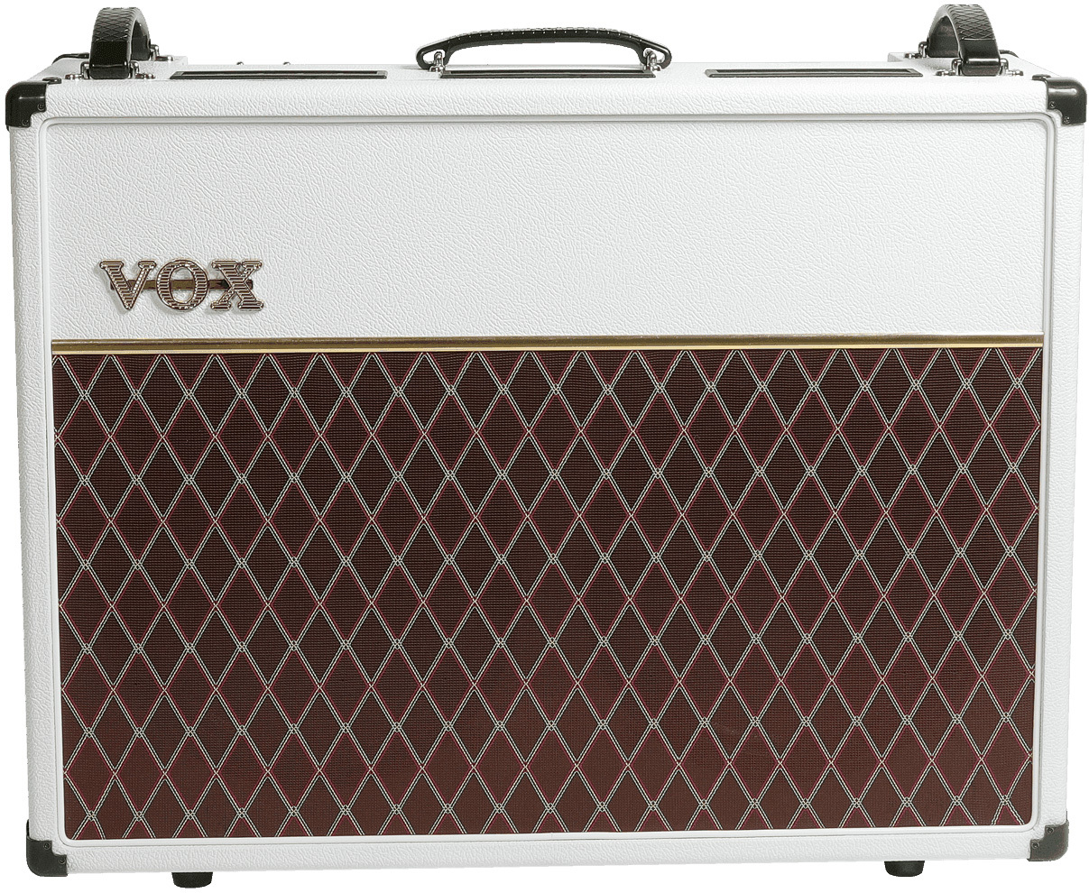 Vox Ac30c2 Limited Edition White Bronco 30w 2x12 - Combo voor elektrische gitaar - Main picture