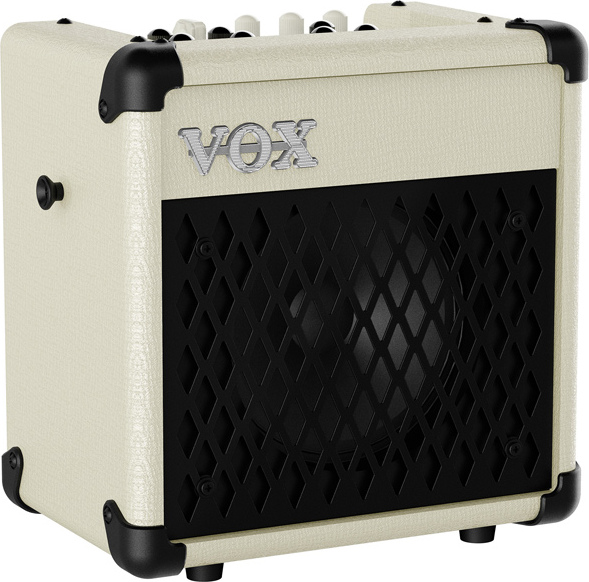 Vox Mini5 Rythm 5w 1x6.5 Ivory - Combo voor elektrische gitaar - Main picture