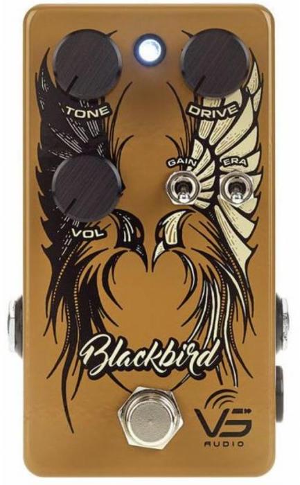 Overdrive/distortion/fuzz effectpedaal Vs audio Blackbird Overdrive