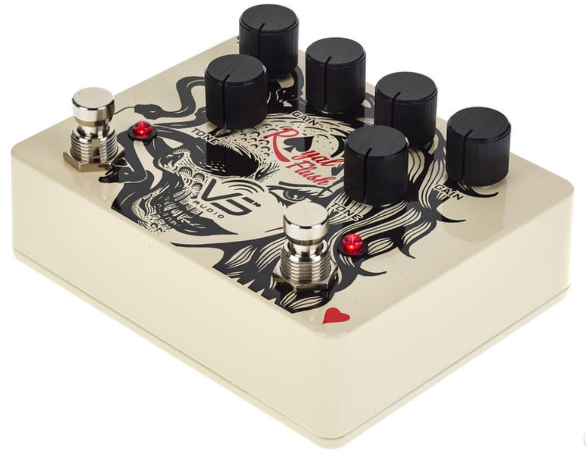 Vs Audio Royal Flush Dual Overdrive - Overdrive/Distortion/fuzz effectpedaal - Variation 1