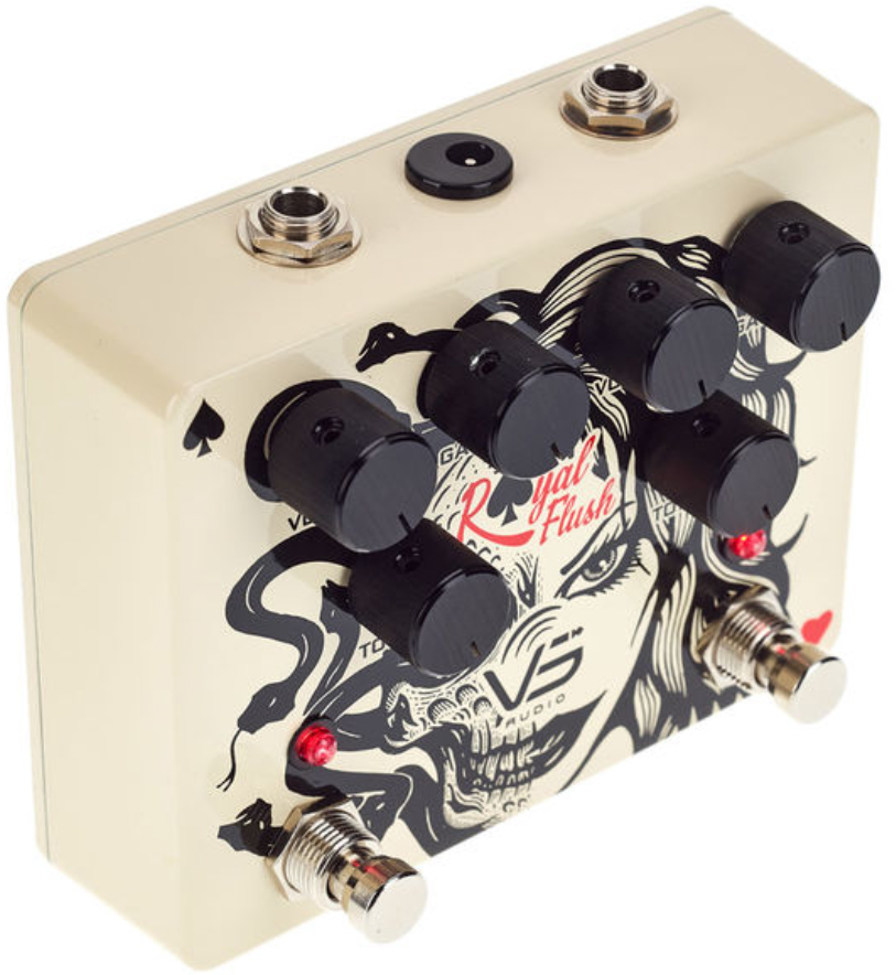 Vs Audio Royal Flush Dual Overdrive - Overdrive/Distortion/fuzz effectpedaal - Variation 2