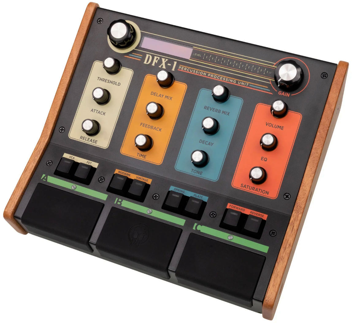 Walrus Audio Dfx1 Percussion Processing Unit - Multieffecten Pedaal voor Electrische Gitaar - Main picture