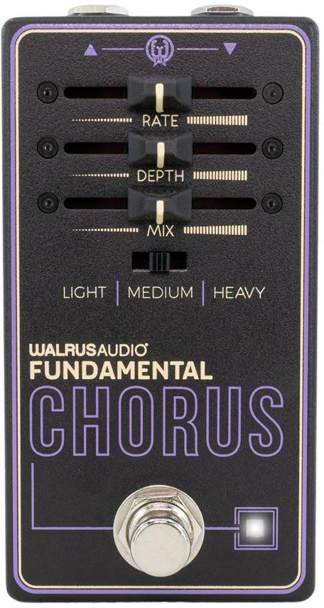 Walrus Fundamental Chorus - Modulation/chorus/flanger/phaser en tremolo effect pedaal - Main picture