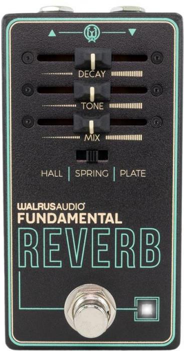 Reverb/delay/echo effect pedaal Walrus Fundamental Reveb