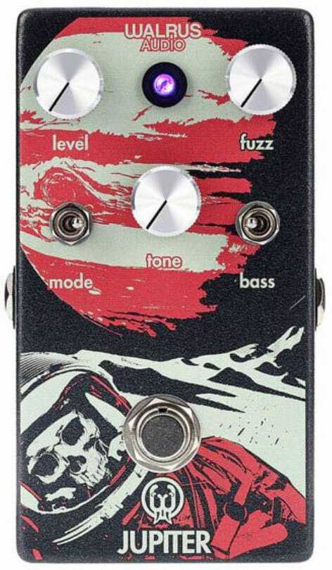 Walrus Jupiter Fuzz V2 - Overdrive/Distortion/fuzz effectpedaal - Main picture