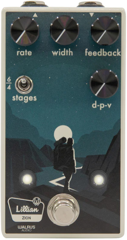 Walrus Audio Lillian Multi Stage Analog Phaser National Park Ltd - Modulation/chorus/flanger/phaser en tremolo effect pedaal - Main picture