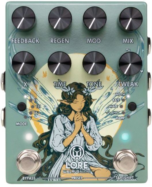Walrus Audio Lore Mkii Green - Reverb/delay/echo effect pedaal - Main picture