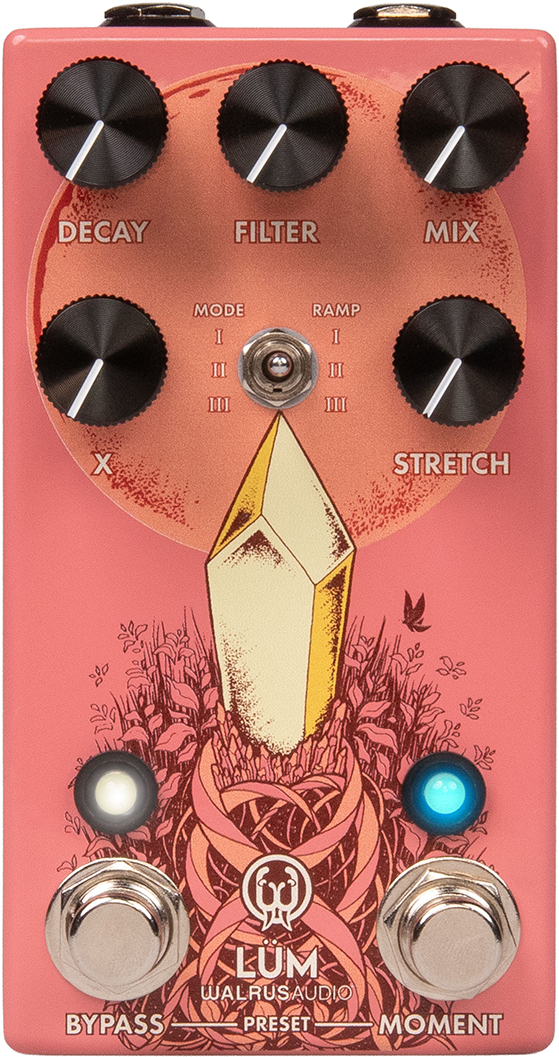 Walrus Audio Lum Guava - Reverb/delay/echo effect pedaal - Main picture