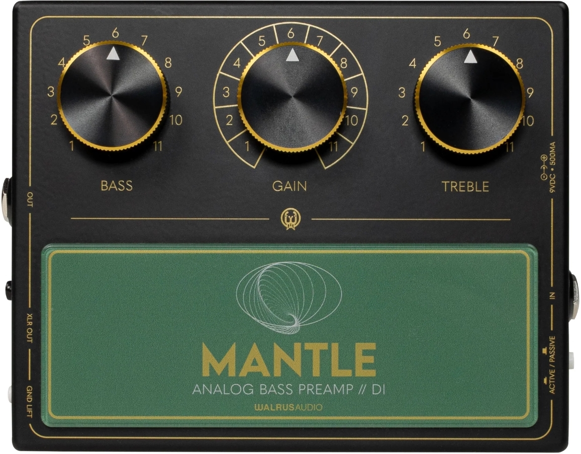 Walrus Audio Mantle Analog Bass Preamp // Di - Bas voorversterker - Main picture