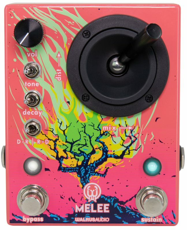 Walrus Audio Melee Reverb/distortion Fx Pedal - Reverb/delay/echo effect pedaal - Main picture