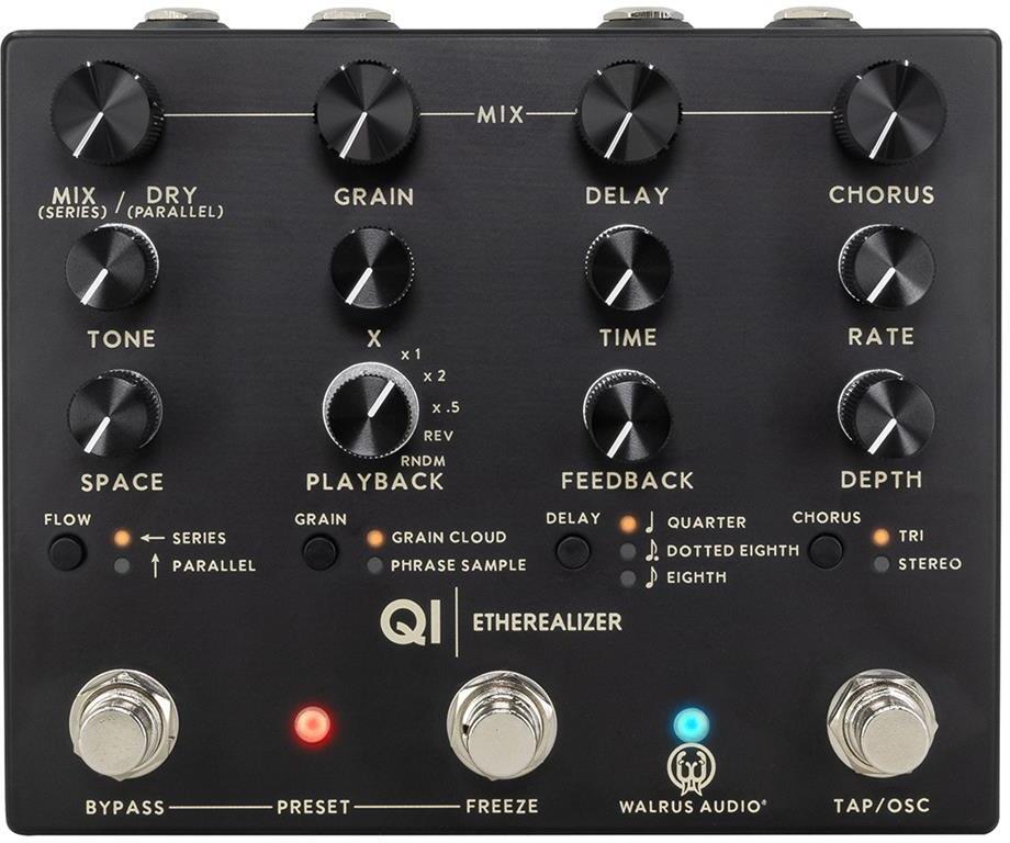 Walrus Audio Qi Etherealizer Black - Multieffecten Pedaal voor Electrische Gitaar - Main picture