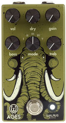 Overdrive/distortion/fuzz effectpedaal Walrus Ages Five-State Overdrive